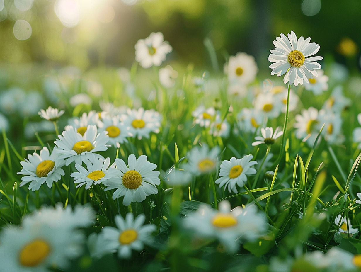 langage des fleurs : marguerite