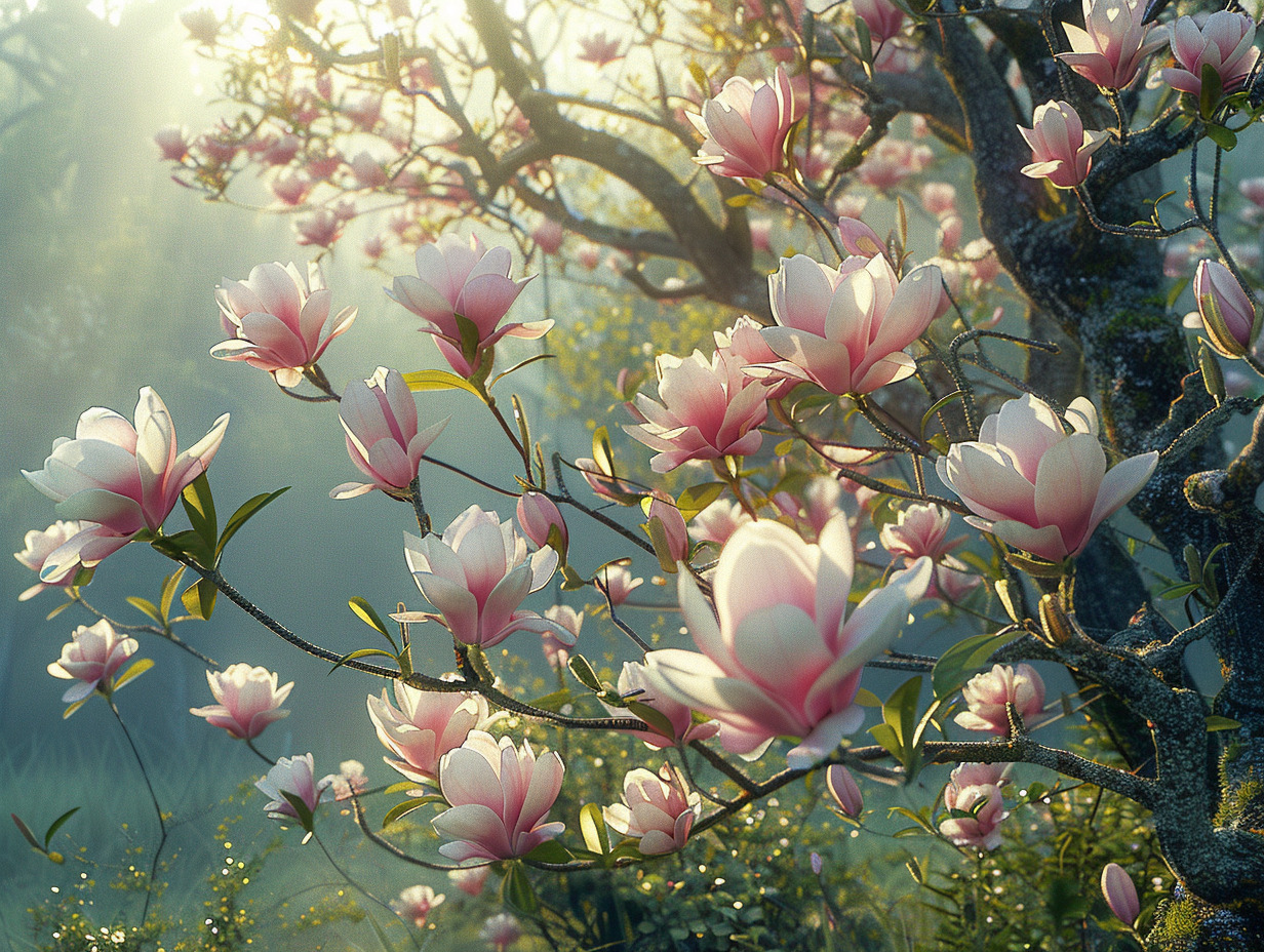 magnolia fleurs